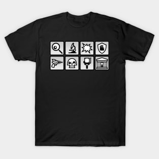 Game Loop Monochrome T-Shirt